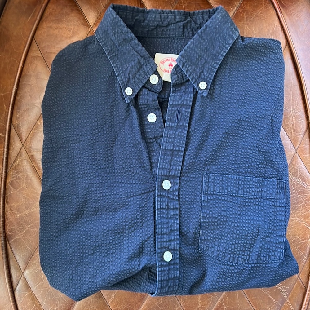 Brooks Brothers LS Seersucker